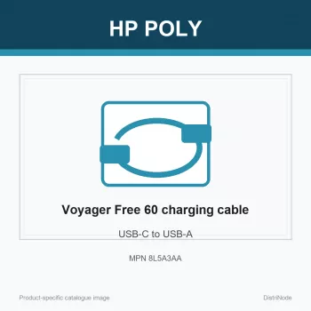 HP Poly Voyager Free 60 USB-C-auf-USB-A-Ladekabel
