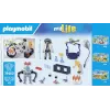 Playmobil 71450 My Life: Forscher mit Robotern – Wissenschaftsparty im Labor mit Transportdrohne und Robotern – lustiges, fantasievolles Rollenspiel-Arti