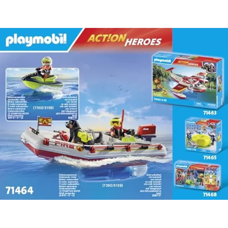 Action/Adventure Spielset PLAYMOBIL 71464 Mehrfarbig Alter 4–10
