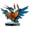 LEGO Icons Kingfisher Vogel-Set Modellbau-Set für Erwachsene mit Wasser-Setting und Ausstellungsständer, tolles Wohn- und Büro-Dekor für den Schreibtisch, Valentinstag
