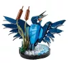 LEGO Icons Kingfisher Vogel-Set Modellbau-Set für Erwachsene mit Wasser-Setting und Ausstellungsständer, tolles Wohn- und Büro-Dekor für den Schreibtisch, Valentinstag
