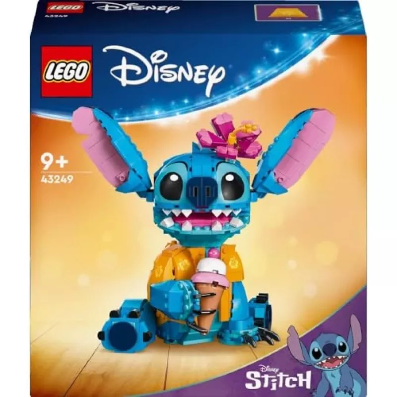 LEGO | Disney Stitch baubares Kinderspielzeug-Set mit Eiscreme 43249