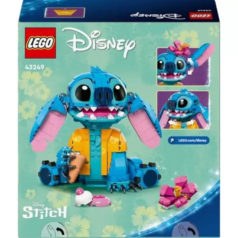 LEGO | Disney Stitch baubares Kinderspielzeug-Set mit Eiscreme 43249