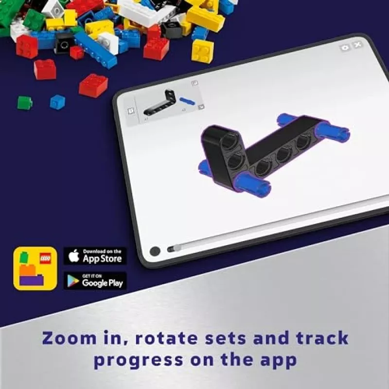 LEGO Technic Pianeta Terra e Luna in Orbita Giochi Spaziali per Bambini e Bambine da 10 Anni in su Sistema Solare Giocattolo da Costruire con Pianet