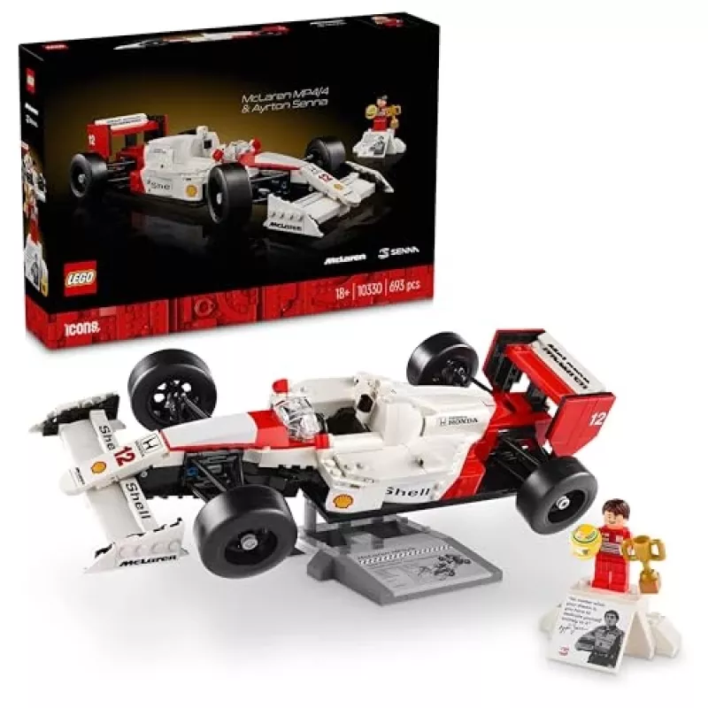 LEGO Set McLaren MP4/4 Ayrton Senna 10330 — LEGO ICONS Modell im Maßstab