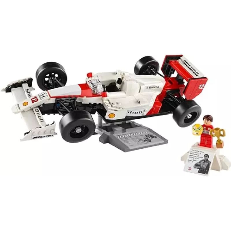 LEGO Set McLaren MP4/4 Ayrton Senna 10330 — LEGO ICONS Modell im Maßstab