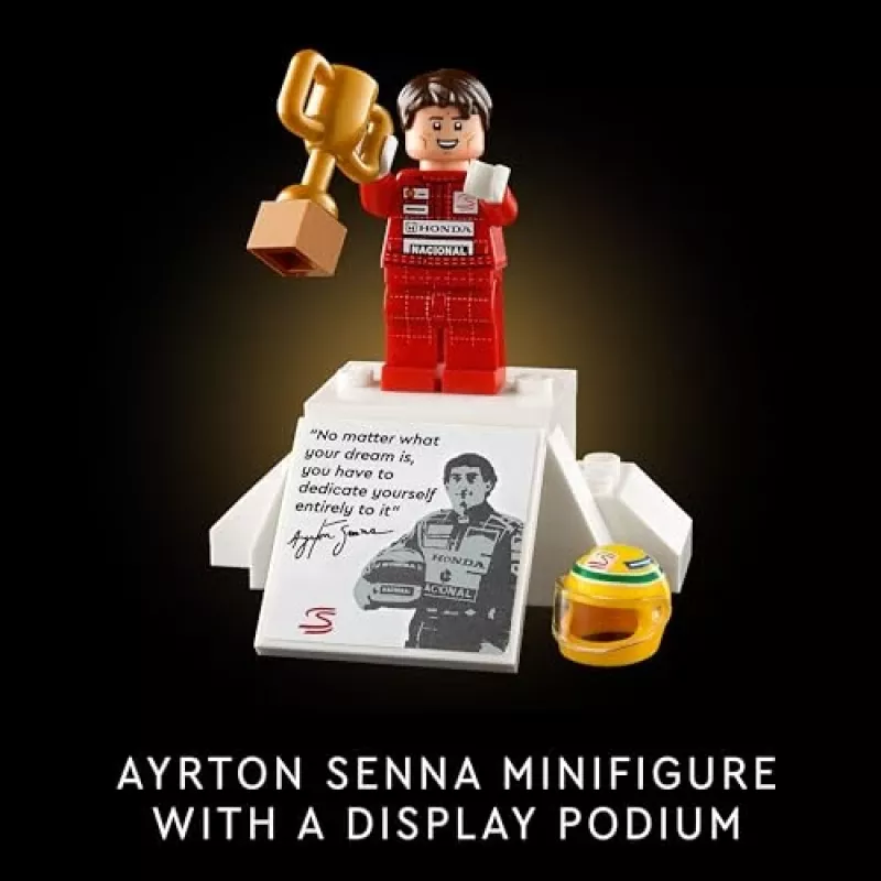 LEGO Set McLaren MP4/4 Ayrton Senna 10330 — LEGO ICONS Modell im Maßstab