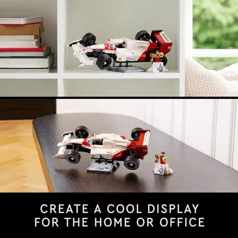 LEGO Set McLaren MP4/4 Ayrton Senna 10330 — LEGO ICONS Modell im Maßstab