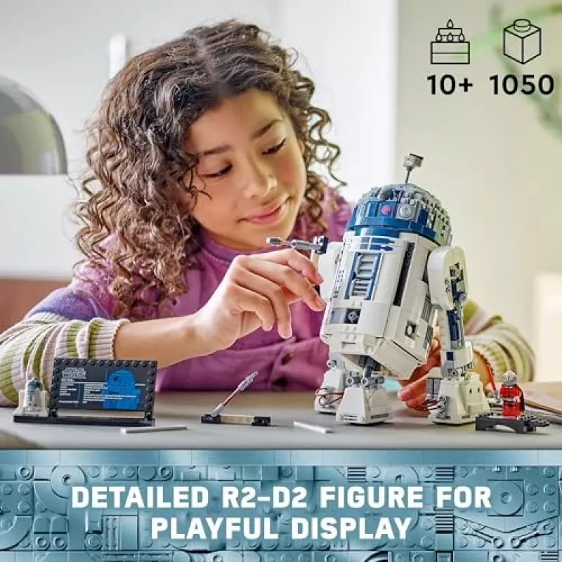 LEGO baubarer Droide R2-D2 Set 75379 — 1.050 Teile, 10+ Jahre, 160×110×240 mm, 0,24 kg