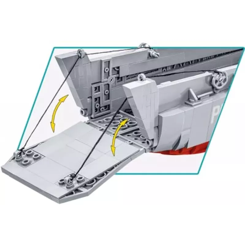 Bauset Cobi LCVP Higgins Boat 715 Teile Alter 8+