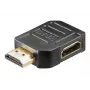 Wentronic Goobay a 344 G - HDMI-Adapter - HDMI (W) auf HDMI (M) - Rechtwinkliger Stecker (51725)