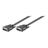 Wentronic Goobay DVI-D FullHD-Kabel Dual Link, Schwarz, 1,8 m - DVI-D-Stecker Dual-Link (24+1-Pin) > DVI-D-Stecker Dual-Link (24+1-Pin) (93573)