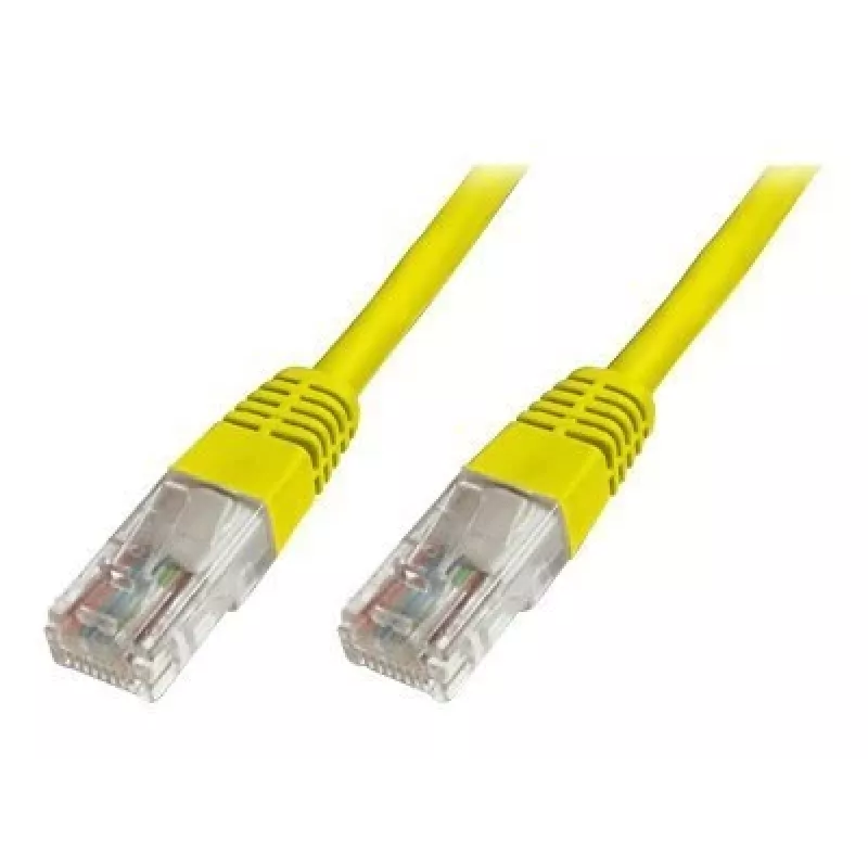 Patchkabel Digitus CAT 5e U/UTP DK-1512-050/Y 5m Gelb