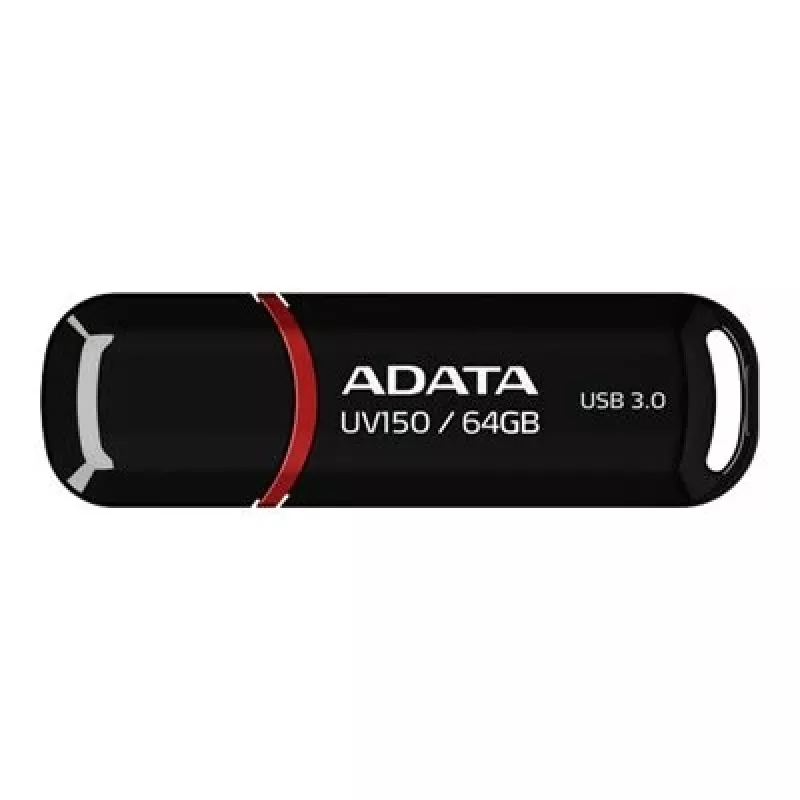 ADATA 64GB DashDrive UV150 USB-Flash-Laufwerk USB Typ-A 3.2 Gen 1 (3.1 Gen 1) Schwarz