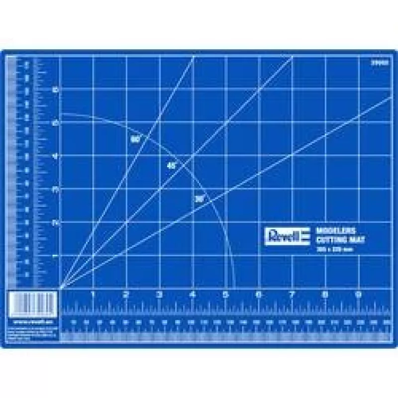 Revell 39056 Schneidematte Klein für präzise Airbrush-Arbeiten und Modellbau