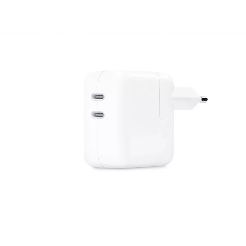 Mobiles Ladegerät Apple MW2K3ZM/A 2 USB Type-C Ports Weiß
