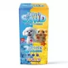 Kinder-Bastelset TUBAN Tuban SET FLUFFY SAND – blau & gelb, 2 × 70 g, Alter 3+
