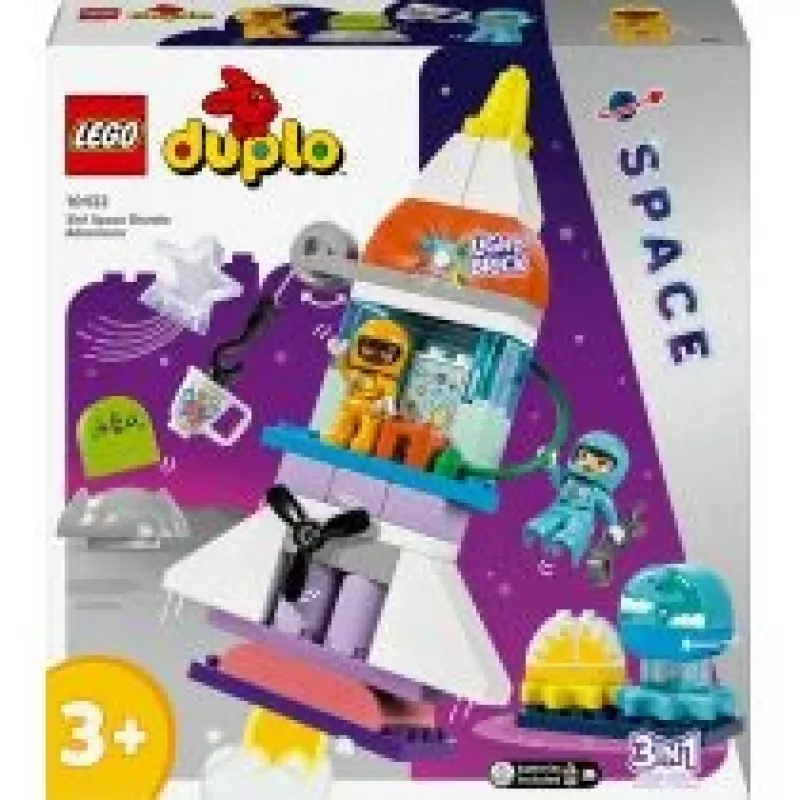 LEGO DUPLO 3in1 Space Shuttle Adventure Rocket Toy 10422