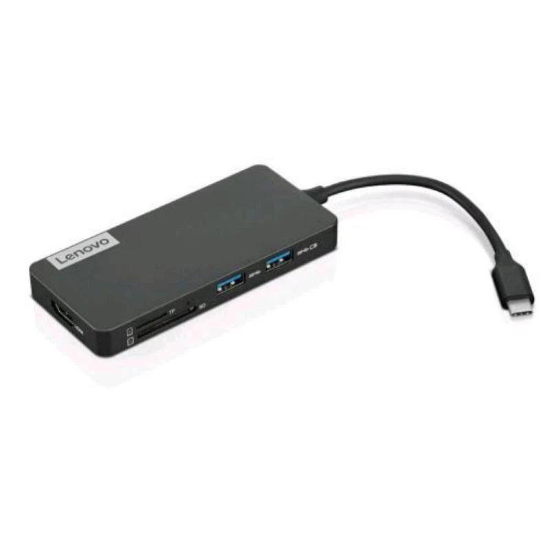 Lenovo 4X11N40212 Laptop-Dockingstation/Port-Replikator kabelgebunden USB 3.2 Gen 1 (3.1 Gen 1) Typ-C Schwarz