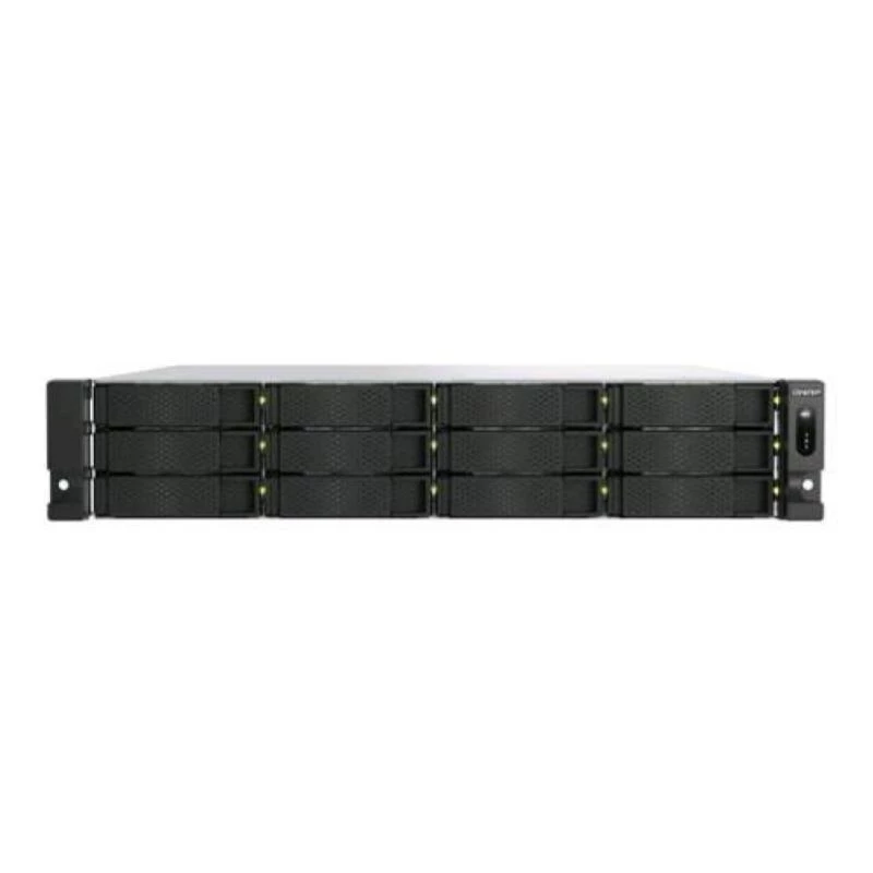 QNAP TS-H1277AXU-RP NAS Rack (2U) AMD Ryzen™ 5 16 GB DDR5 0 TB QuTS hero Schwarz