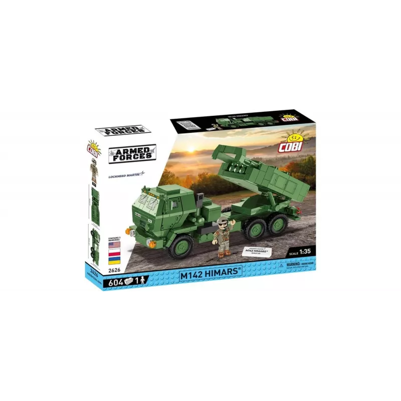 COBI 2626 Armed Forces M142 HIMARS 621 Bausteine