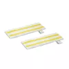 Kärcher Universal-Bodentuch-Set EasyFix Mop Einwegtücher Weiß, Gelb