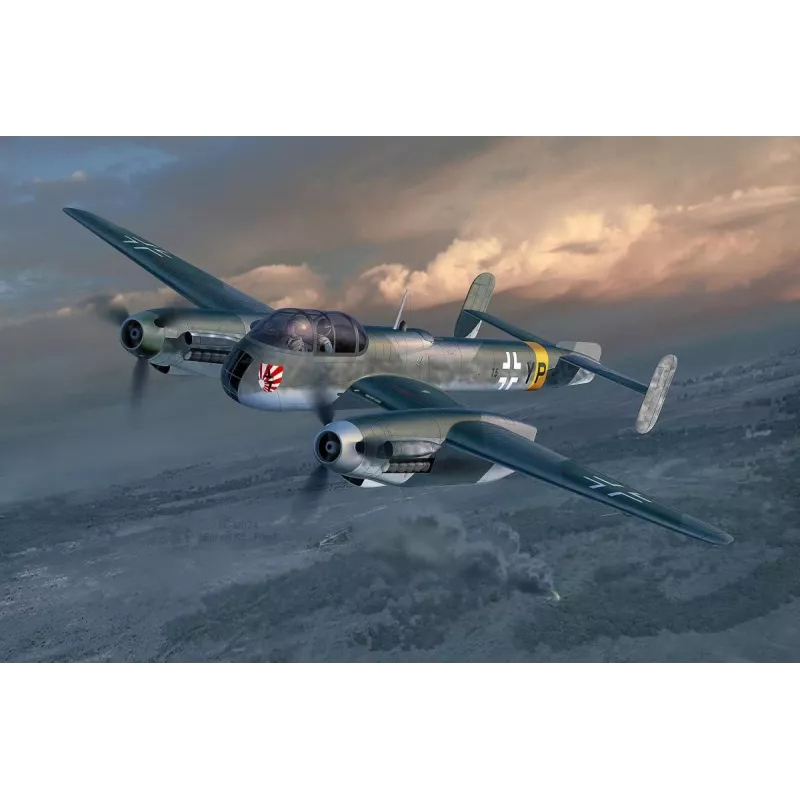 Plastikmodellbausatz REVELL Arado AR-240 Maßstab 1:72 — Flugzeugmontagemodell