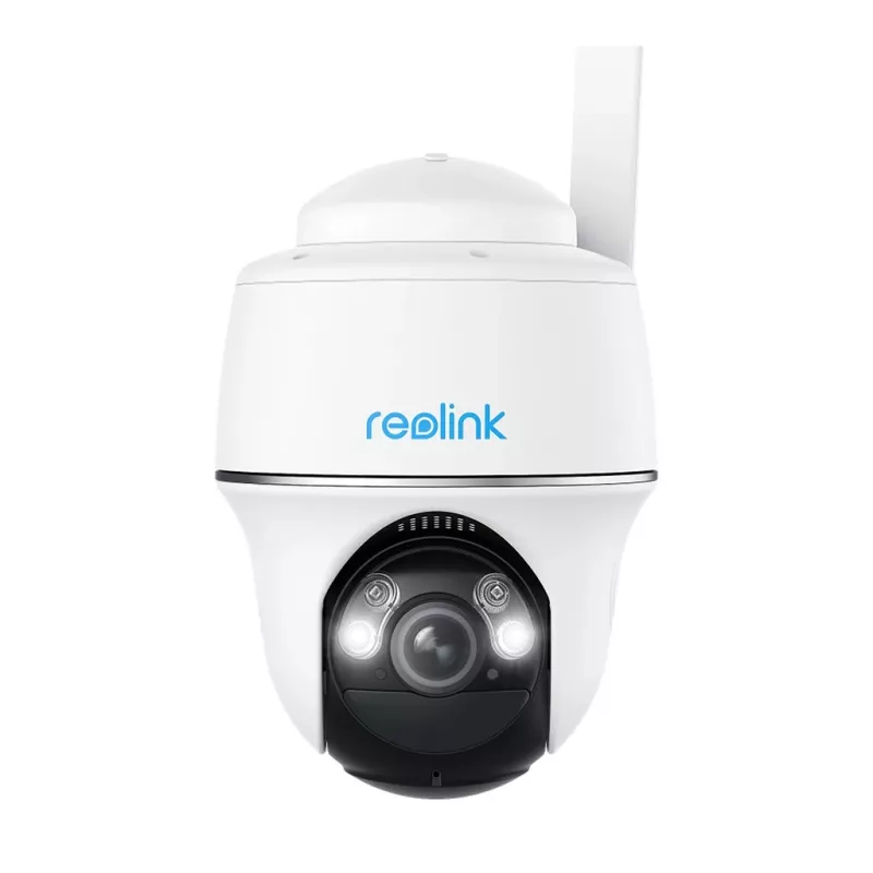Reolink Go Series G430 - 5MP Outdoor akkubetriebene Kamera, 4G LTE-Netzwerk, Personen-/Fahrzeug-/Tiererkennung, 355° Schwenkbereich & 140° Neigung