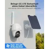 Reolink Go Series G430 - 5MP Outdoor akkubetriebene Kamera, 4G LTE-Netzwerk, Personen-/Fahrzeug-/Tiererkennung, 355° Schwenkbereich & 140° Neigung