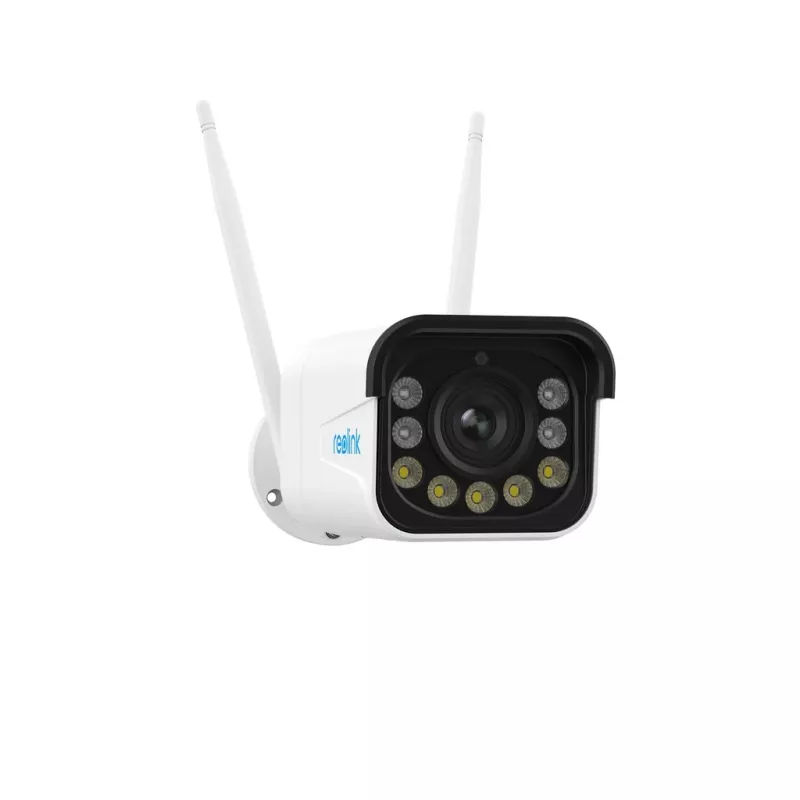 Reolink W430 - 4K Outdoor-Kamera, Next-Gen Wi-Fi 6, 5-fach optischer Zoom, Personen-/Fahrzeug-/Tiererkennung, Farb-Nachtsicht