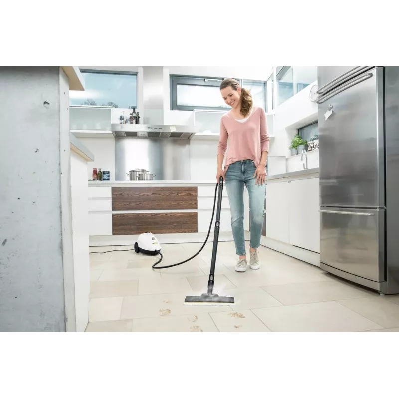 Kärcher SC 2 EasyFix Zylinder-Dampfreiniger 1 L 1500 W Schwarz, Weiß