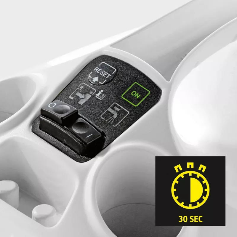Dampfreiniger Kärcher SC 3 EasyFix — 1900 W, 1 L Tank, 3,5 bar, 2,2 m Schlauch