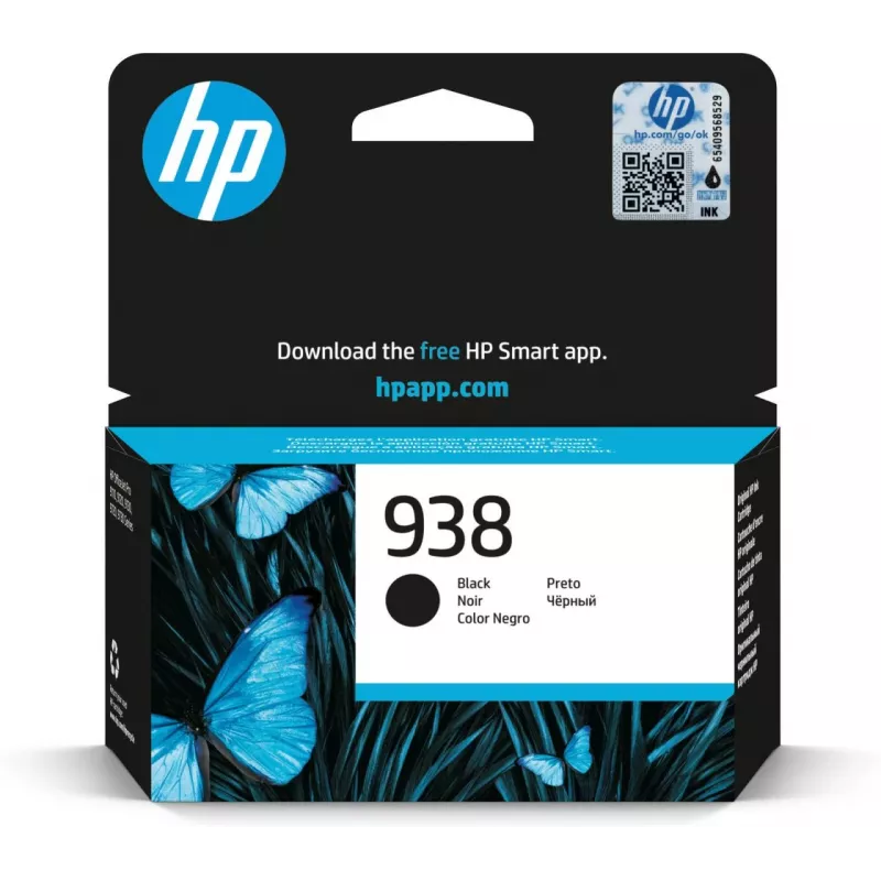 Cartridge HP Ink 4S6X8PE 938 Schwarz