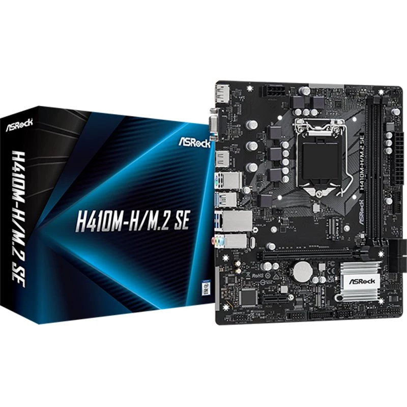 ASRock H410M-H/M.2 SE Mainboard Intel H410 LGA 1200 micro ATX
