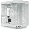 PC-Gehäuse HYTE Y70 Midi Tower Weiß – unterstützt EATX, GPU bis zu 42,2 cm, CPU-Kühlerhöhe 18 cm