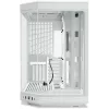 PC-Gehäuse HYTE Y70 Midi Tower Weiß – unterstützt EATX, GPU bis zu 42,2 cm, CPU-Kühlerhöhe 18 cm