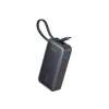 Powerbank 545 NANO 30W 10000mAh mit integriertem USB-C-Kabel, schwarz