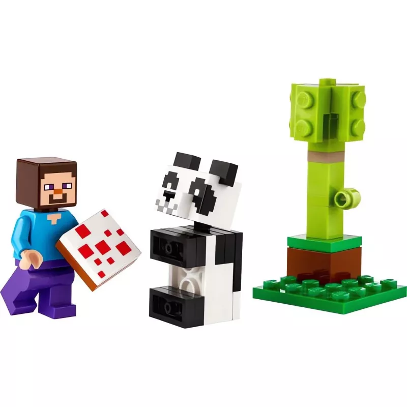 LEGO Minecraft Steve und Baby-Panda 30672 Polybeutel