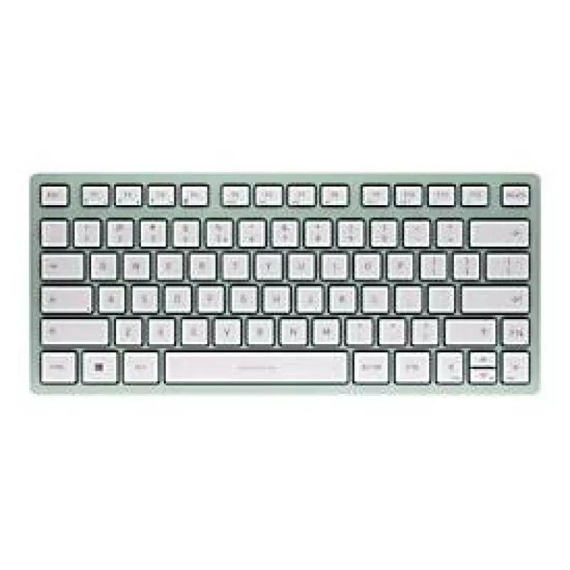 CHERRY KW 7100 MINI BT Tastatur Universal Bluetooth QWERTY US International Mintfarbe
