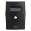 DIGITUS Line-Interactive USV, 800VA/480W 12V/9Ah X1 Akku, 2x CEE 7/7 Steckdose, RJ-11, LCD (DN-170064-LCD)