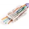 RJ45-Kabelstecker Digitus X-ML-6U-EZ Transparent Stecker 100 Stück