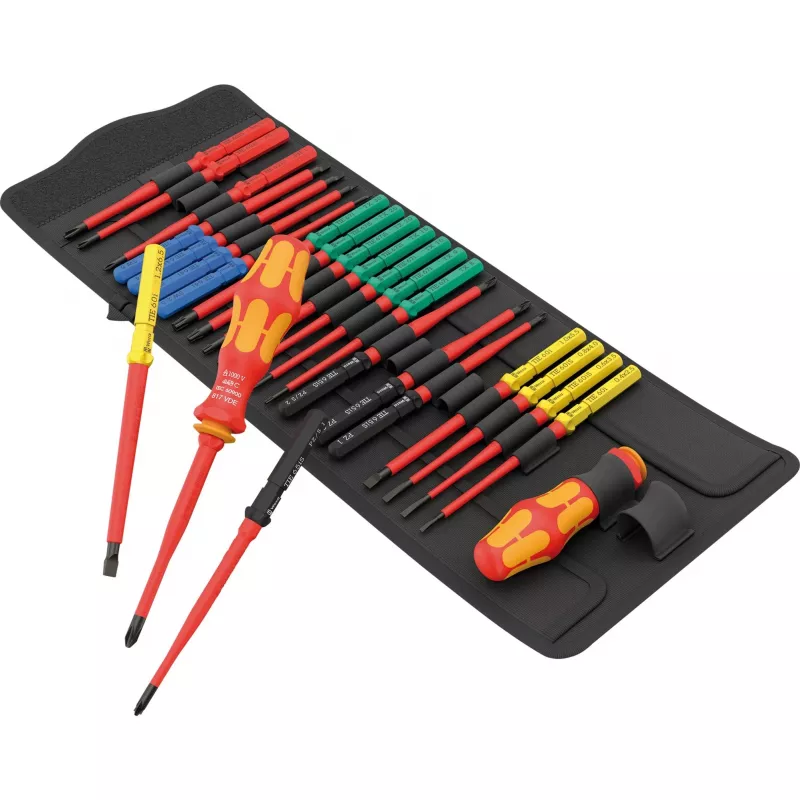 Schraubendreher-Set Wera 05006617001 6-teilig mit ergonomischen Griffen