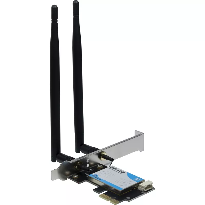 Kabelloser USB-Netzwerkadapter INTER-TECH Argus EP-132, USB 2.0, Wi-Fi 5 (bis zu 600 Mbit/s)
