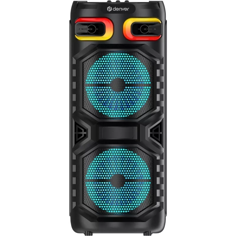 DENVER BPS-355 - Party-Soundsystem - Wireless - Bluetooth - 16 Watt - Zwei-Wege (111151200160)