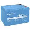 Qoltec LiFePO4 Lithium-Eisenphosphat-Akku 12,8 V 12 Ah 153,6 Wh mit BMS