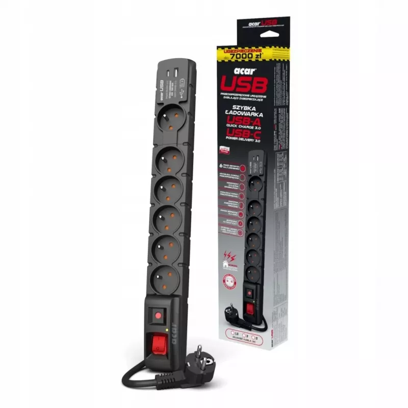 Acar W2437 Produkt Schwarz