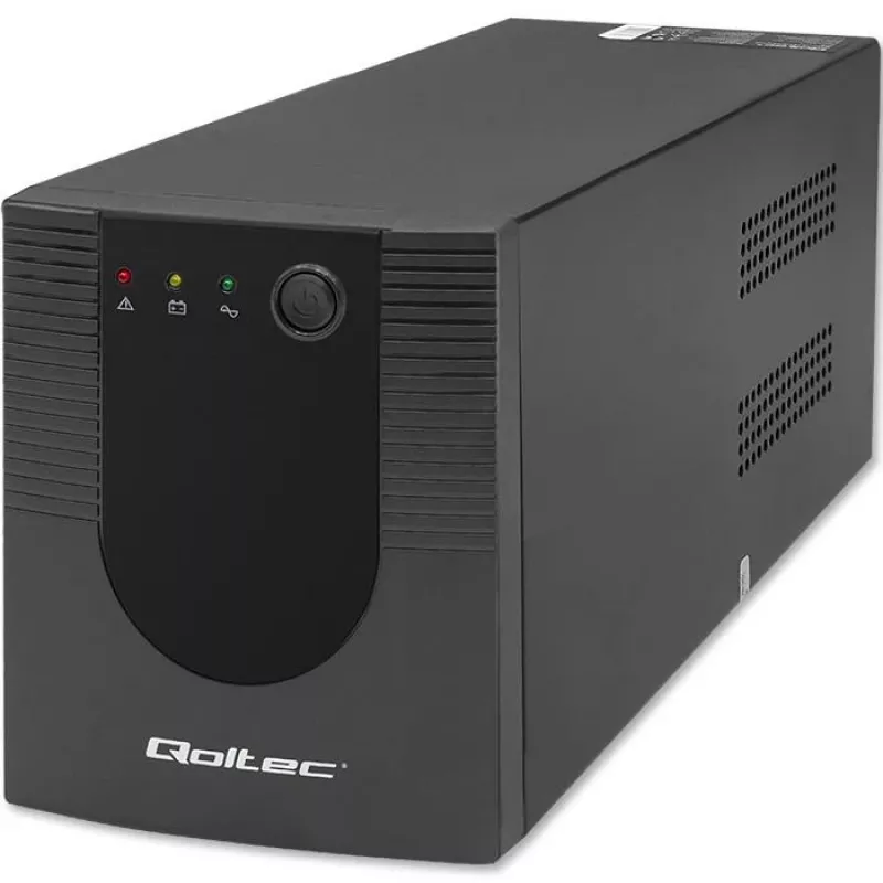 Unterbrechungsfreie Stromversorgung USV Qoltec 53775 1,2 kVA 720 W 4 AC-Steckdosen