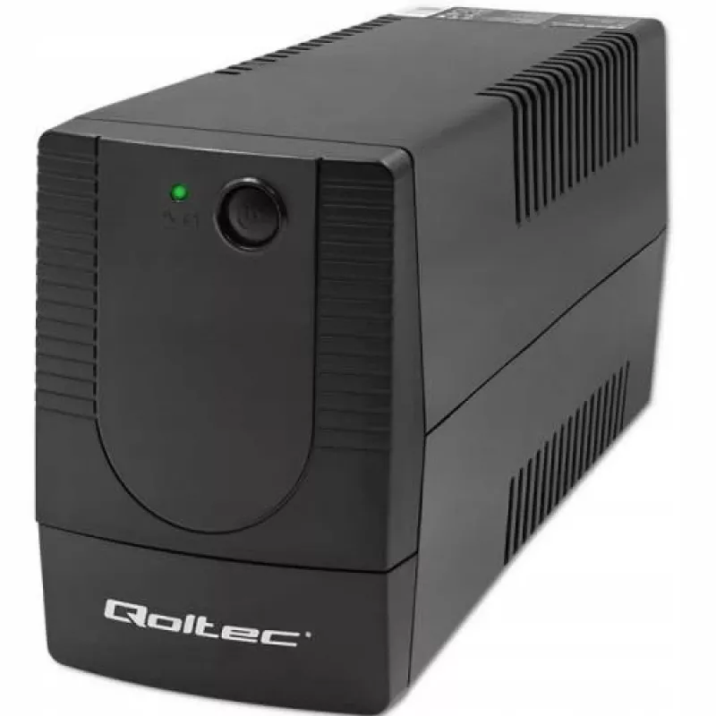 Qoltec 53774 USV (unterbrechungsfreie Stromversorgung) Line-Interactive 1 kVA 600 W 1 AC-Ausgang