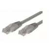 TB AKTBXKS6U100G10 Cat.6 UTP Patchkabel, 1 m, Grau, 10er-Pack