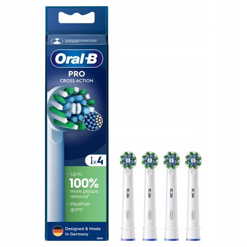 Oral-B Pro CrossAction Ersatzbürstenköpfe, 4 Stück
